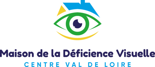 Logo de la Maison de la Déficience Visuelle Centre Val de Loire
