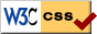 Le logo de la Validation W3C css